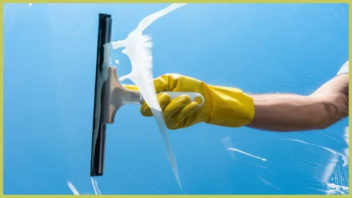 How to Clean Upstairs Windows From Inside