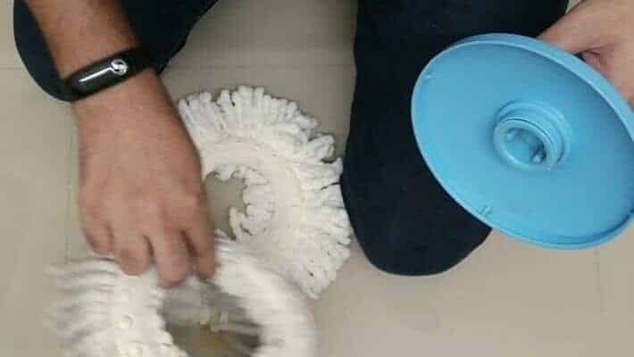 How To Remove Mop Head From Spin Mop